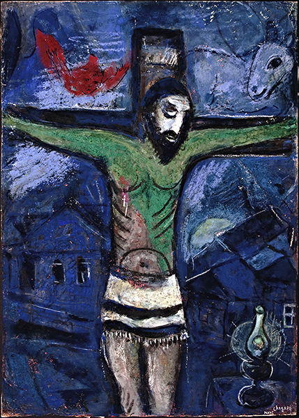 Chagall, Christ in the Night, 1948
